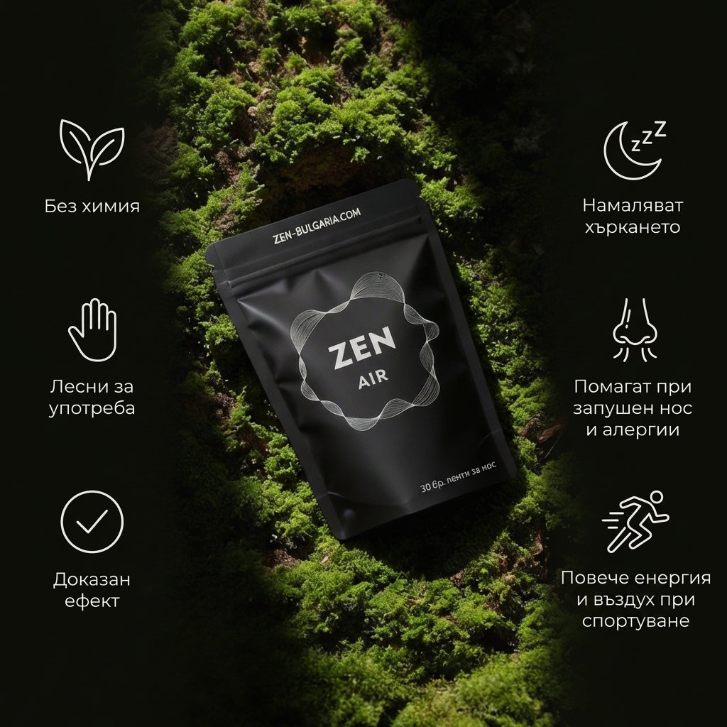 Лепенки за нос Zen Air (пакет с 30 броя)